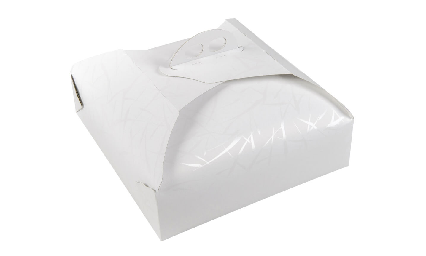 Scatola Porta Torta Nuziale, Diametro 23 Cm, Altezza 18 Cm, Per Dolci A Più Piani - 2